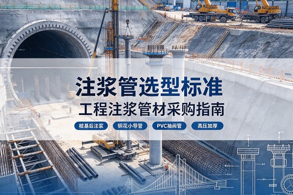 安吉注浆管选型标准