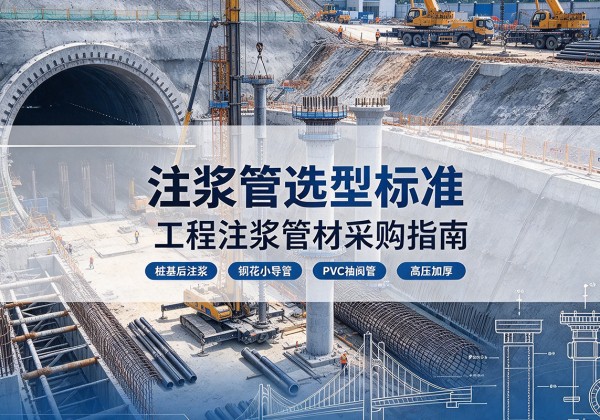 安吉注浆管选型标准